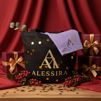 ✨ Felpa Aura Viola– Idea Regalo con Shopper