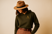 Felpa Noir Olive – Alessira