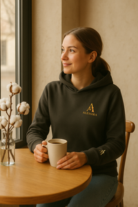 Felpa Noir Olive – Alessira