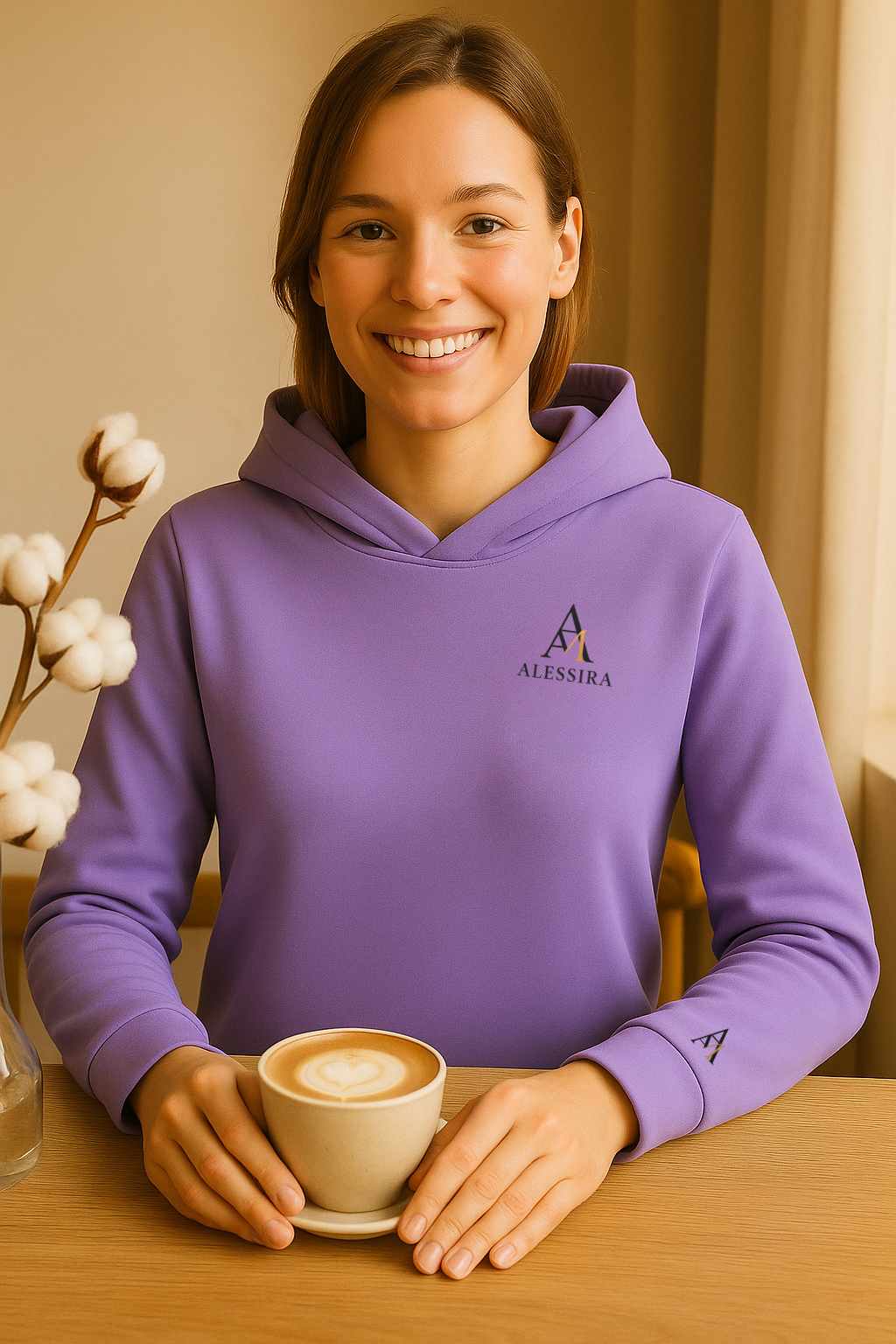 Felpa Aura Viola – Alessira