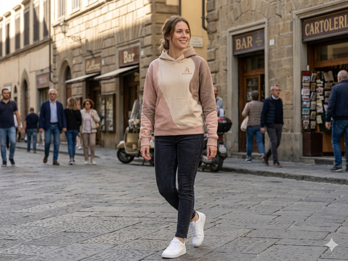 FELPA LUCE – COLOR BLOCK 350 GSM