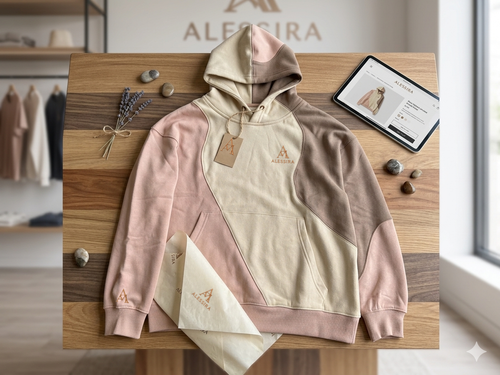FELPA LUCE – COLOR BLOCK 350 GSM.