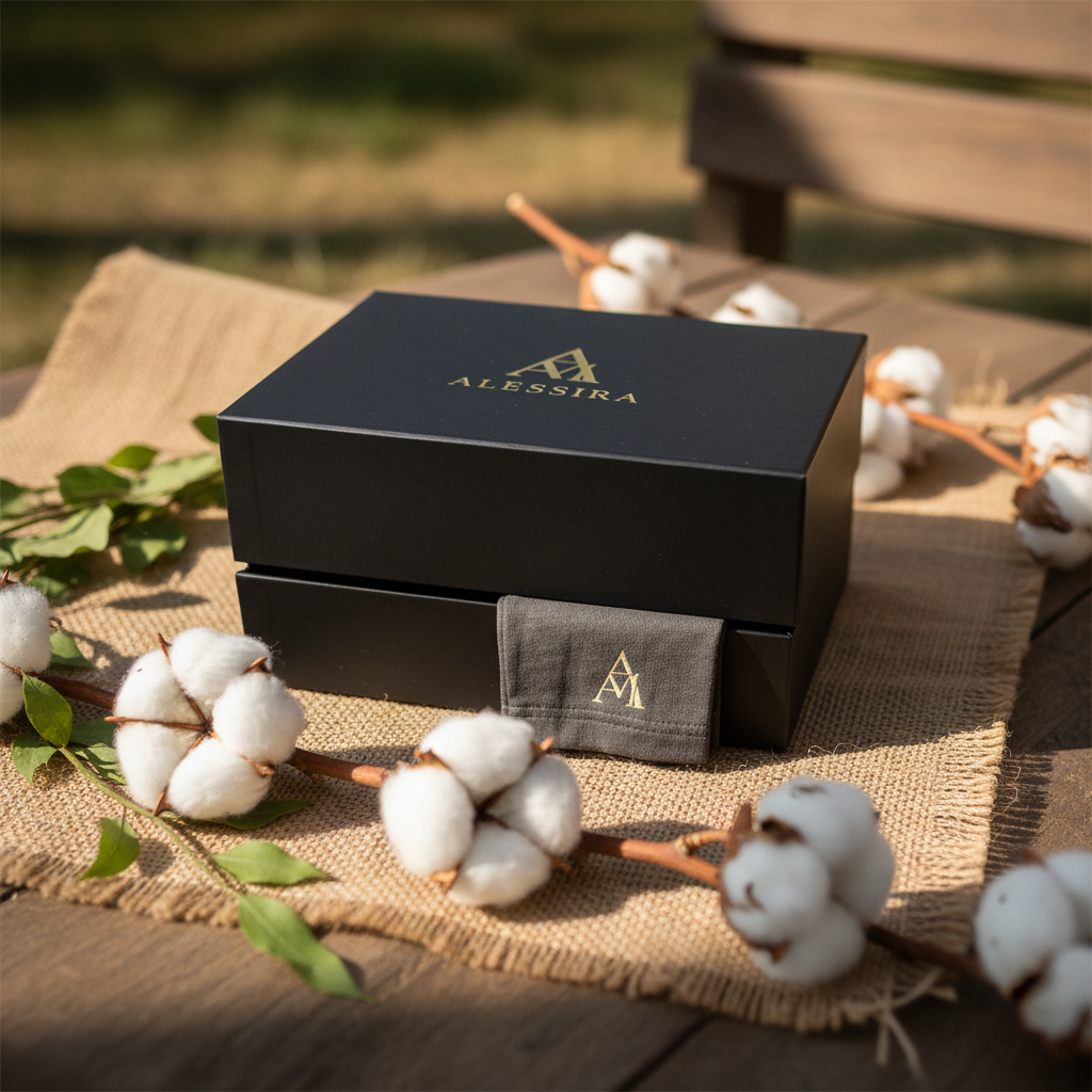 🖤 Felpa Noir Olive – Idea Regalo con Scatola Rigida