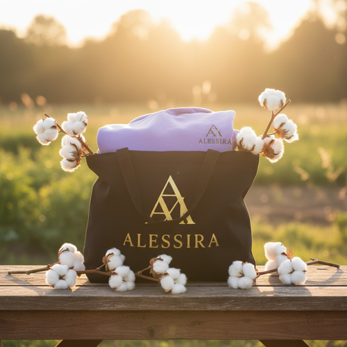 ✨ Felpa Aura Viola– Idea Regalo con Shopper