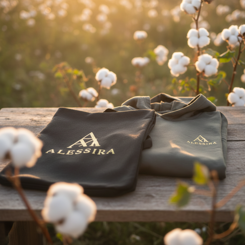 🫒 Felpa Noir Olive – Idea Regalo con Shopper