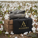 🫒 Felpa Noir Olive – Idea Regalo con Shopper