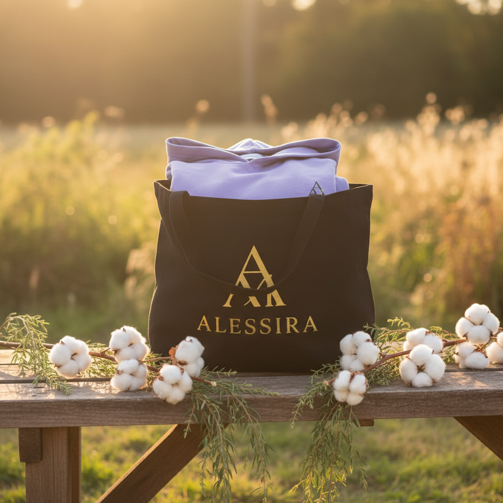 ✨ Felpa Aura Viola– Idea Regalo con Shopper